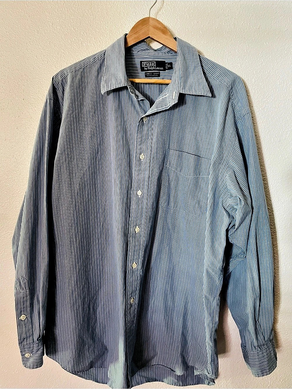 Polo Ralph Lauren Lowell Sport Striped Cotton Shirt Size XL